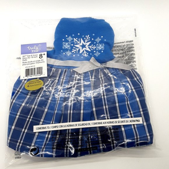 American Girl Star & Snow Dress for Doll - Picture 2 of 3